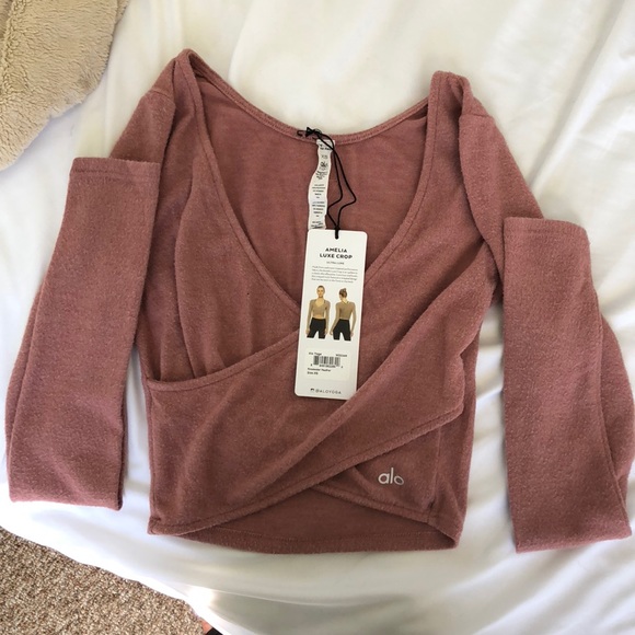 Alo Amelia Luxe Long Sleeve Crop